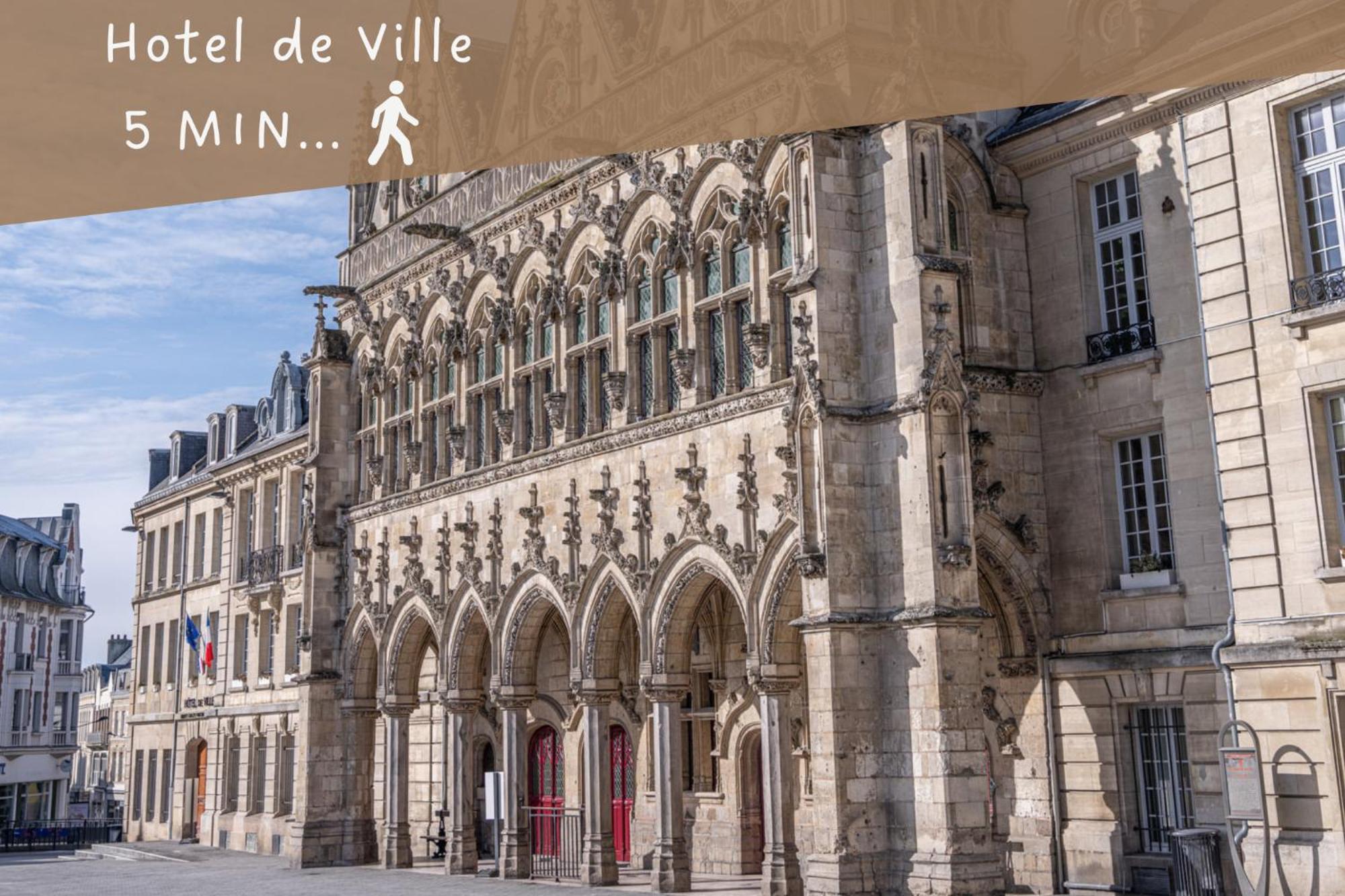Apartament Le Fleur De Cerisier - Zmn Conciergerie Saint-Quentin  Zewnętrze zdjęcie