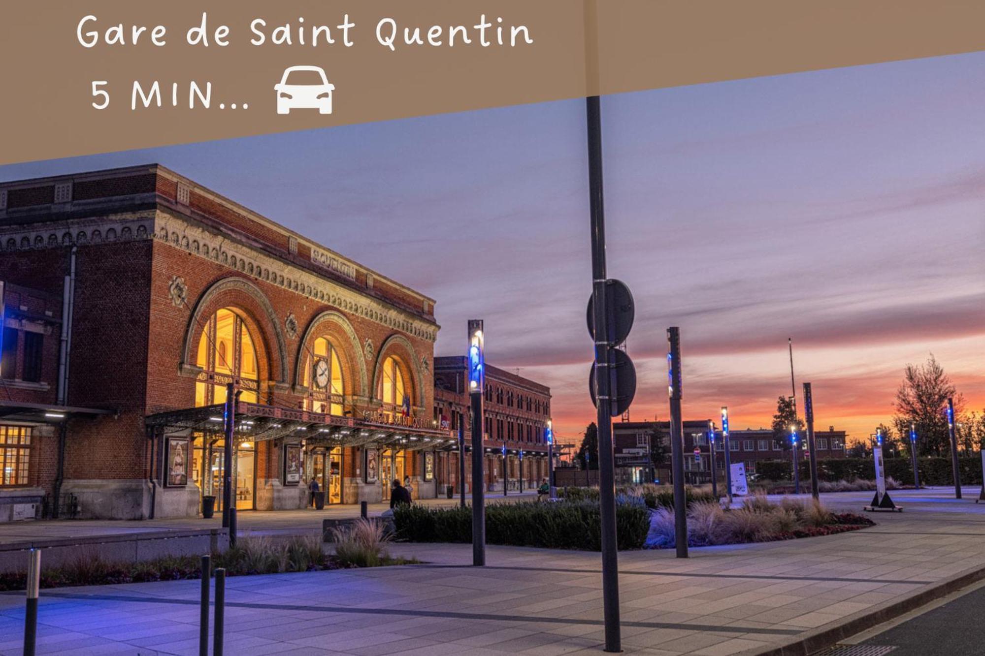 Apartament Le Fleur De Cerisier - Zmn Conciergerie Saint-Quentin  Zewnętrze zdjęcie